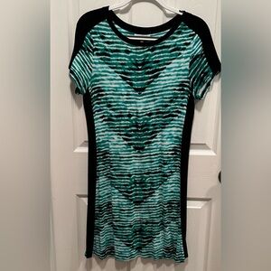 Calvin Klein Dress. Green & Black Size Medium Good condition
